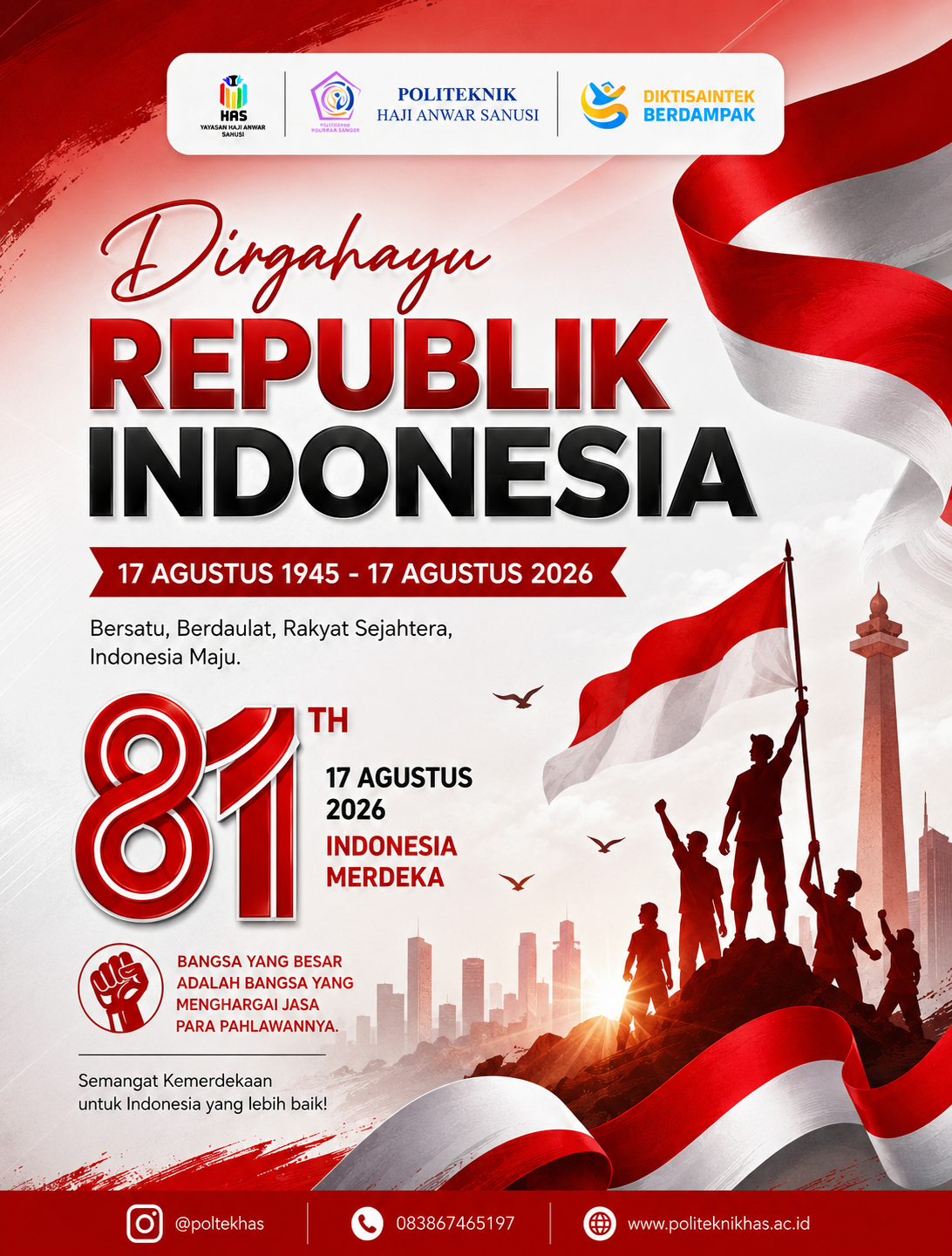 Dirgahayu Republik Indonesia 🇮🇩 | HUT ke-81